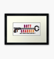 Butt Grabber Framed Print