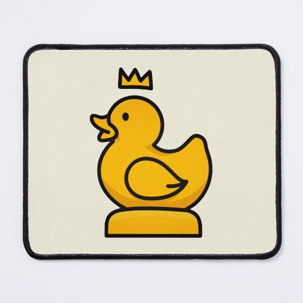 Item preview, Duck chess piece - white designed and sold by itisjakob.