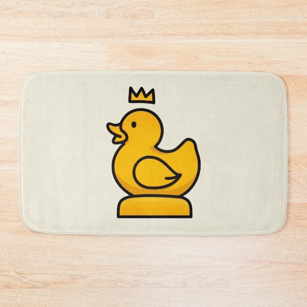 Item preview, Duck chess piece - white designed and sold by itisjakob.