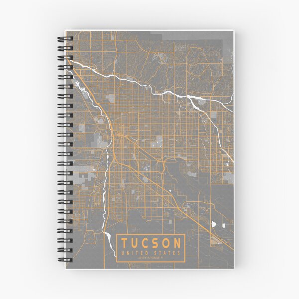 Item preview, Mapa de la ciudad de Tucson de Arizona, EE. UU. - Bauhaus designed and sold by deMAP.