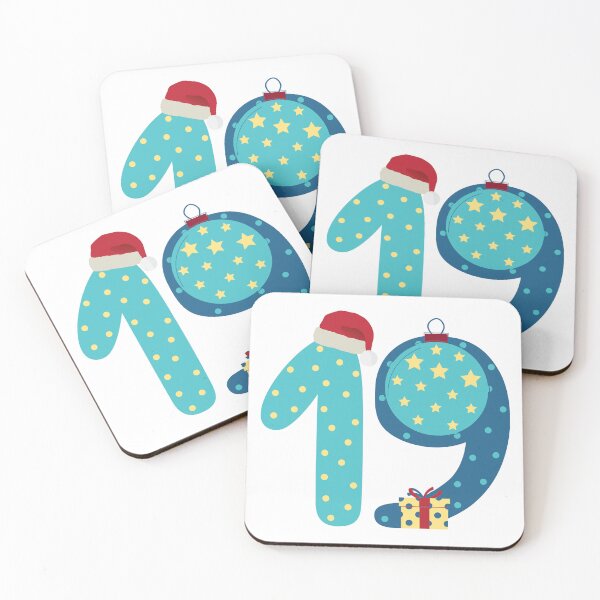 Item preview, Christmas Number 19. Advent Calendar Day Numbers designed and sold by trendingatees.