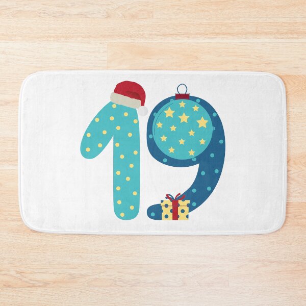 Item preview, Christmas Number 19. Advent Calendar Day Numbers designed and sold by trendingatees.