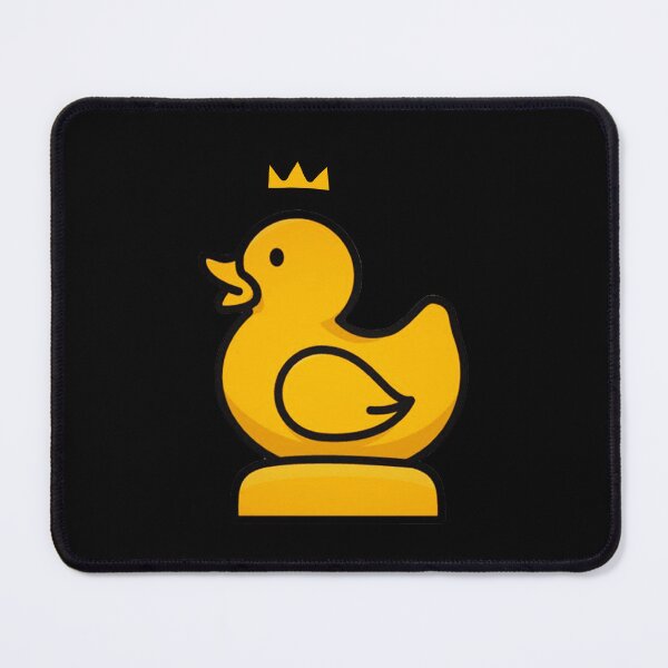 Item preview, Duck chess piece - black designed and sold by itisjakob.