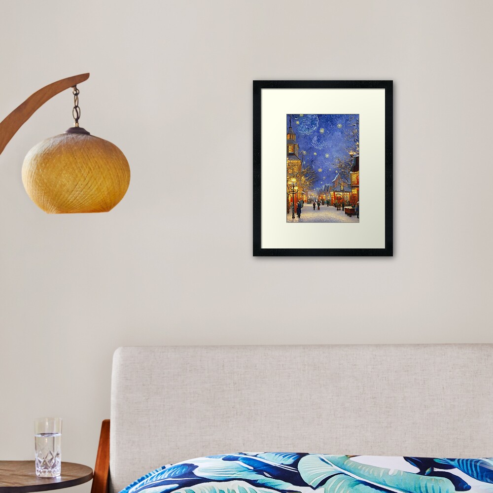 Item preview, Framed Art Print designed and sold by HabibtiGraphics.