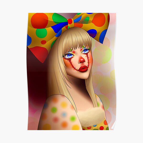 Clown Girl Poster Poster