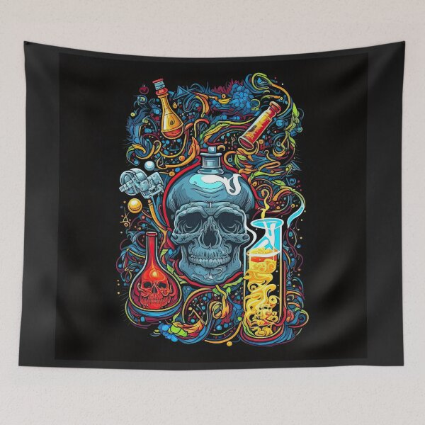 Item preview, Digital artwork of a cartoon figure on a black background designed and sold by ArtlantisSyn.