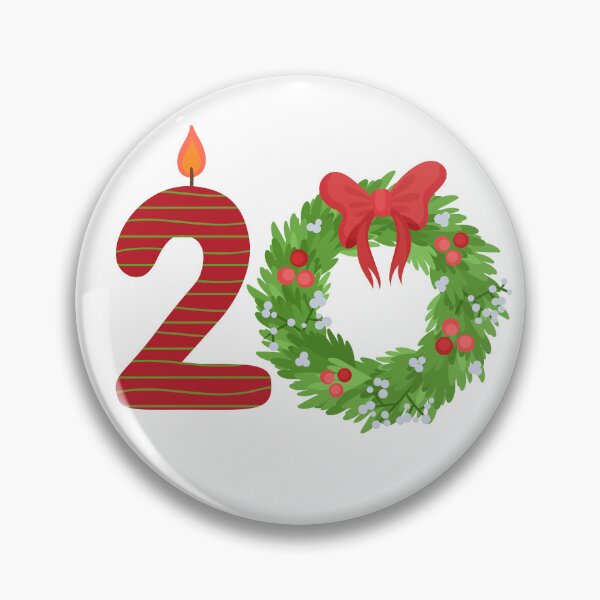 Item preview, Christmas Number 20. Advent Calendar Numbers designed and sold by trendingatees.