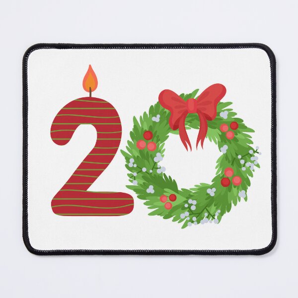 Item preview, Christmas Number 20. Advent Calendar Numbers designed and sold by trendingatees.