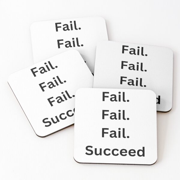 Item preview, Fail is part of the success - fail. fail. fail. Succeed - motivational quotes for success designed and sold by PrzemekWoj.