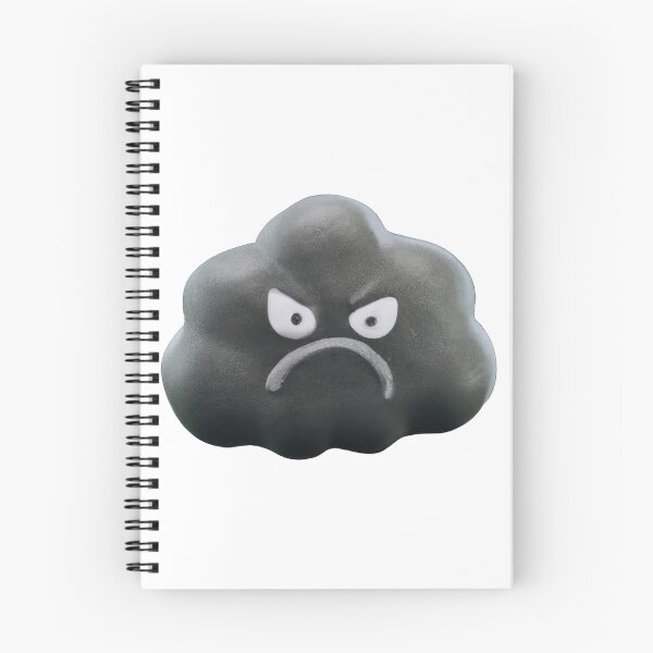 Item preview, Grumpy storm cloud designed and sold by betes-etranges.