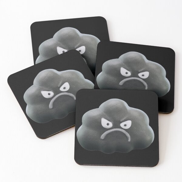 Item preview, Grumpy storm cloud designed and sold by betes-etranges.