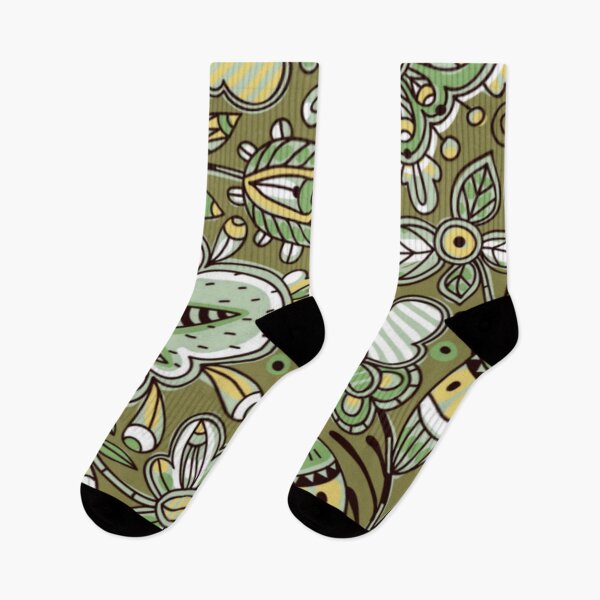 Item preview, Vintage flores verdes y amarillas designed and sold by Mygeneration.