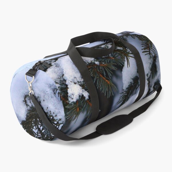 Item preview, Spruce Branches Weighted Down with Heavy Snow - A Wintery Day in a Northern Canadian Forest designed and sold by Ric1926.