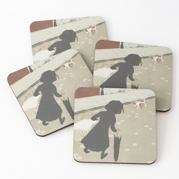 Item preview, Pierre Bonnard - The Little Laundry Girl (La petite blanchisseuse) 1896 designed and sold by Onodera.