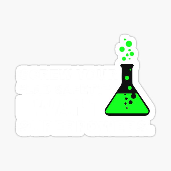 Item preview, Funny Lab Safety Science Geek designed and sold by prabuniard.