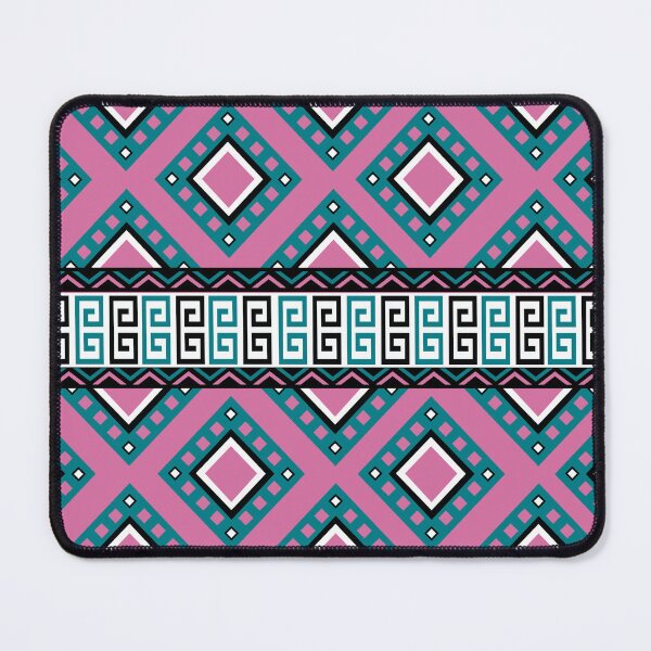 Item preview, Christmas Pink Colorful Aztec, Mexican, Ukrainian watercolor flat design. iPhone or Samsung Phone Case Cover designed and sold by RoManSmArt.