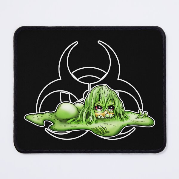 Item preview, Toxic Waste Ooze Girl with Biohazard Symbol designed and sold by iduzarts.