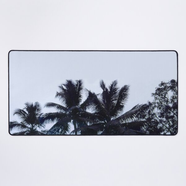 Item preview, Vintage Tropical Palm Trees Coconut Trees Blue Sunset designed and sold by worldways.