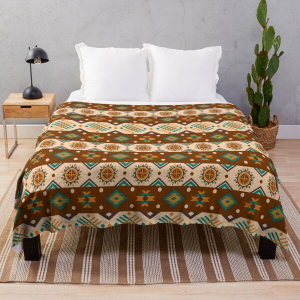 Item preview, Brown Aztec, Mexican, Ukrainian Christmas Colorful  watercolor flat design. iPhone or Samsung Phone Case Cover designed and sold by RoManSmArt.