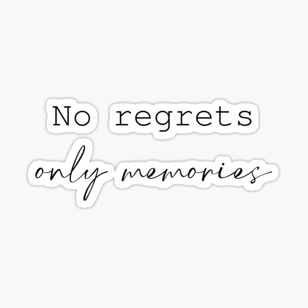 Item preview, No regrets only memories - Daniel Ricciardo designed and sold by Shop-by-Juste.