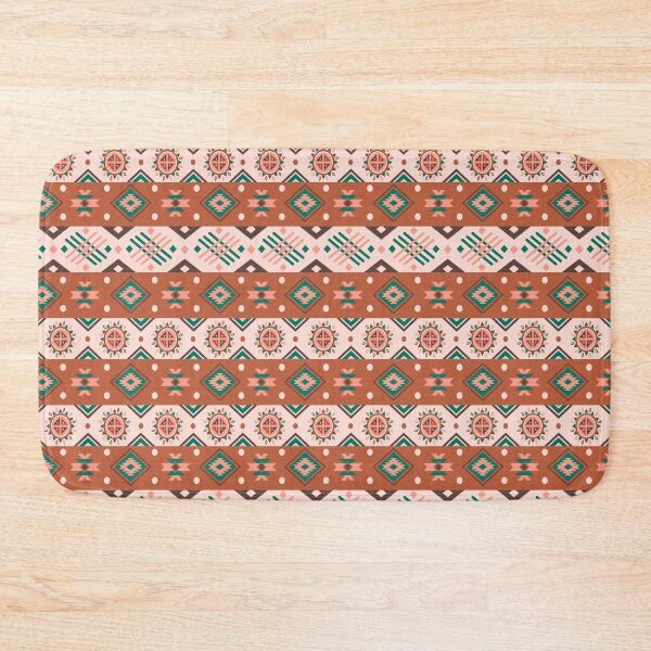 Item preview, Brown Aztec, Mexican, Ukrainian Christmas Colorful  watercolor flat design. iPhone or Samsung Phone Case Cover designed and sold by RoManSmArt.