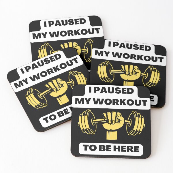 Item preview, I Paused My Workout To Be Here designed and sold by Merigold.