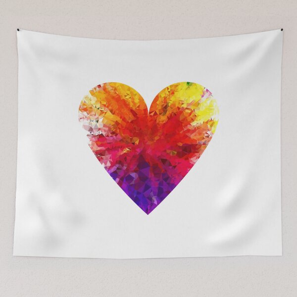 Item preview, Polygonal love. designed and sold by LeonLedesma.