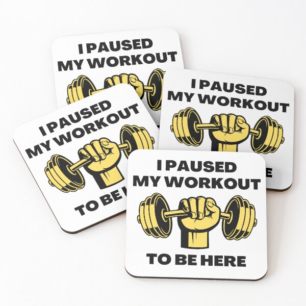 Item preview, I Paused My Workout To Be Here designed and sold by Merigold.