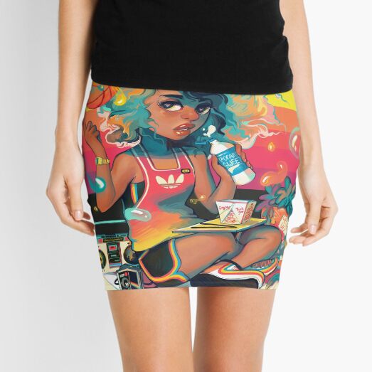 Spaceketball Mini Skirt