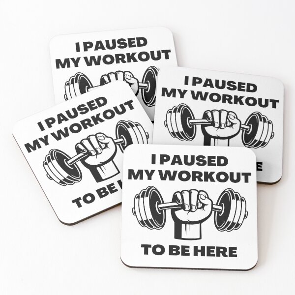 Item preview, I Paused My Workout To Be Here designed and sold by Merigold.