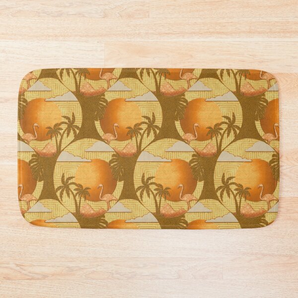 Item preview, Flamingo holiday gold designed and sold by Veata.