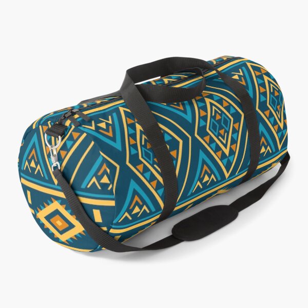 Item preview, Blue Yellow Aztec, Mexican, Ukrainian Christmas Colorful  watercolor flat design. iPhone or Samsung Phone Case Cover designed and sold by RoManSmArt.