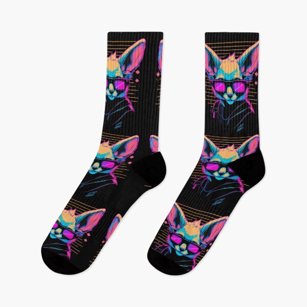 Artikelvorschau, Retrowave-Fennek entworfen und verkauft von TheSamuraiCat.