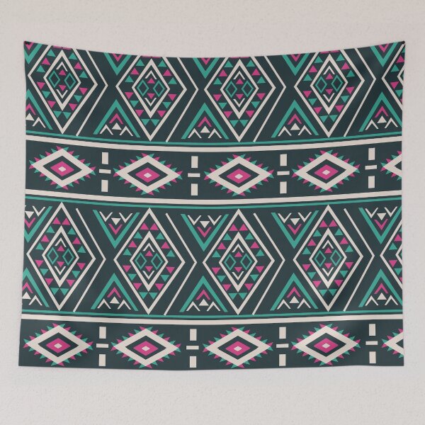 Item preview, Aztec, Mexican, Ukrainian Christmas Colorful  watercolor flat design. iPhone or Samsung Phone Case Cover designed and sold by RoManSmArt.