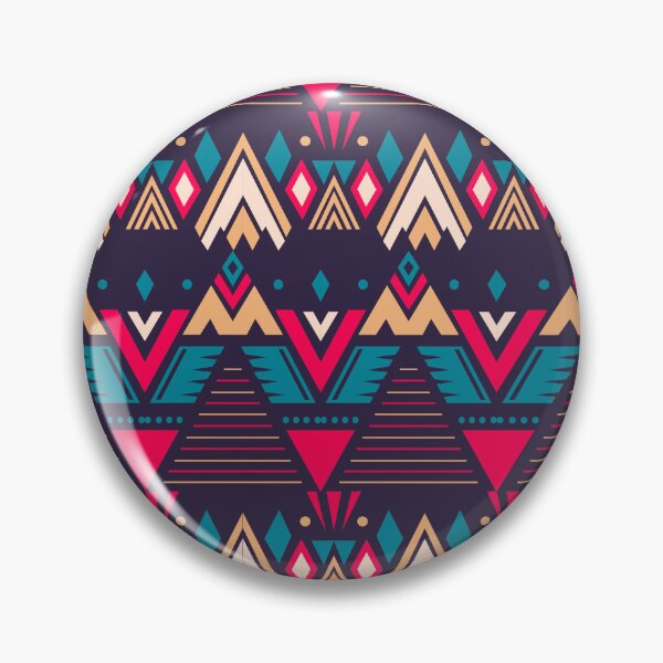 Item preview, Red Blue Aztec, Mexican, Ukrainian Christmas Colorful  watercolor flat design. iPhone or Samsung Phone Case Cover designed and sold by RoManSmArt.