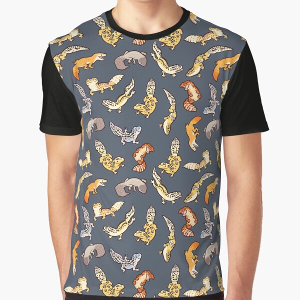 chub geckos in dark grey Graphic T-Shirt