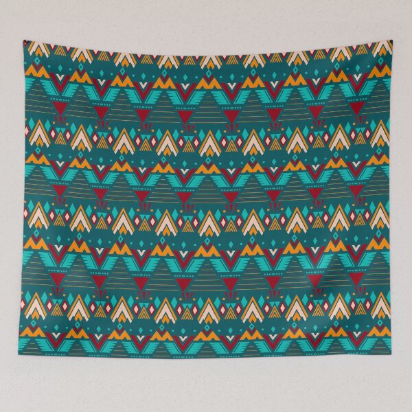 Item preview, Aztec, Mexican, Ukrainian Christmas Colorful  watercolor flat design. iPhone or Samsung Phone Case Cover designed and sold by RoManSmArt.