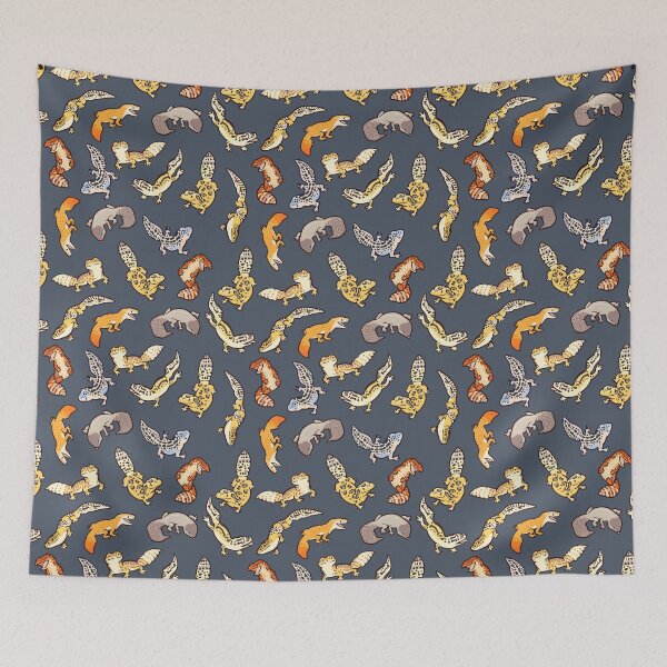 Item preview, chub geckos in dark grey designed and sold by Colordrilos.