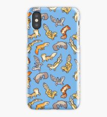 chub geckos in blue iPhone Case