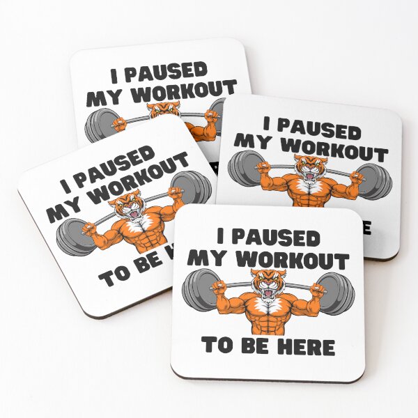 Item preview, I Paused My Workout To Be Here designed and sold by Merigold.