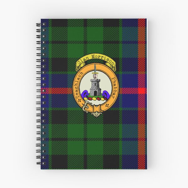 Item preview, Morrison Scottish Tartan and Crest designed and sold by BagTown Clans.