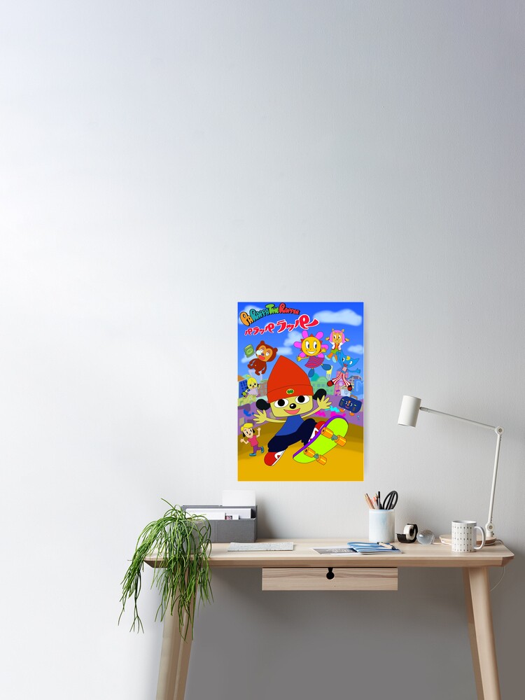 Parappa The Rapper Anime Poster Tapestry for Sale by Assassinhedgie