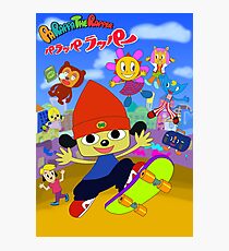 Parappa The Rapper Anime Poster Photographic Print