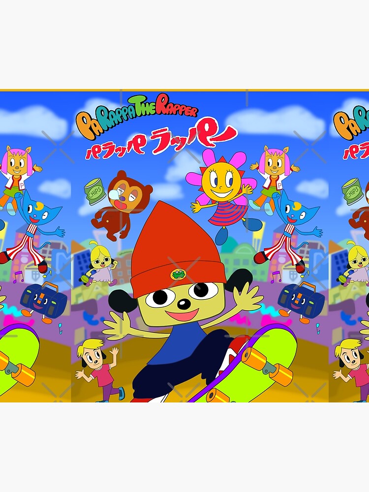 Parappa The Rapper Anime Poster Tapestry for Sale by Assassinhedgie