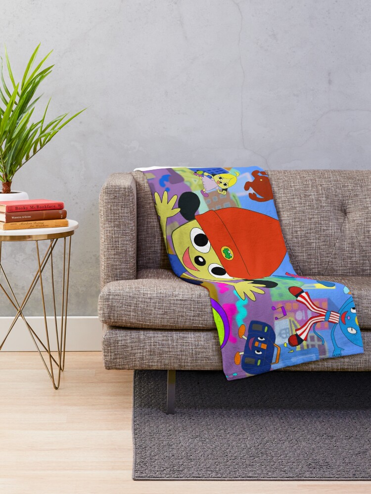 Parappa The Rapper Anime Poster Tapestry for Sale by Assassinhedgie