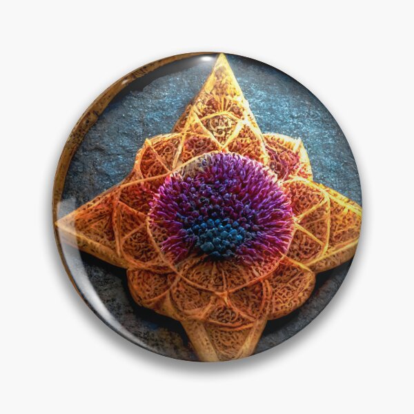 Item preview, The Amethyst Mandala of Flourishing Life - spiritual art spiritual artwork spirituality wellness well-being sacred geometry designed and sold by LvSoulCreations.