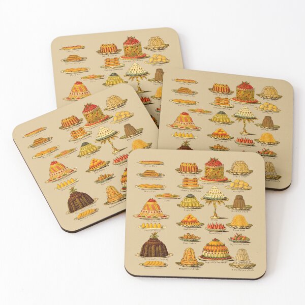 Item preview, Vintage Cakes Desserts Kitchen designed and sold by worldways.