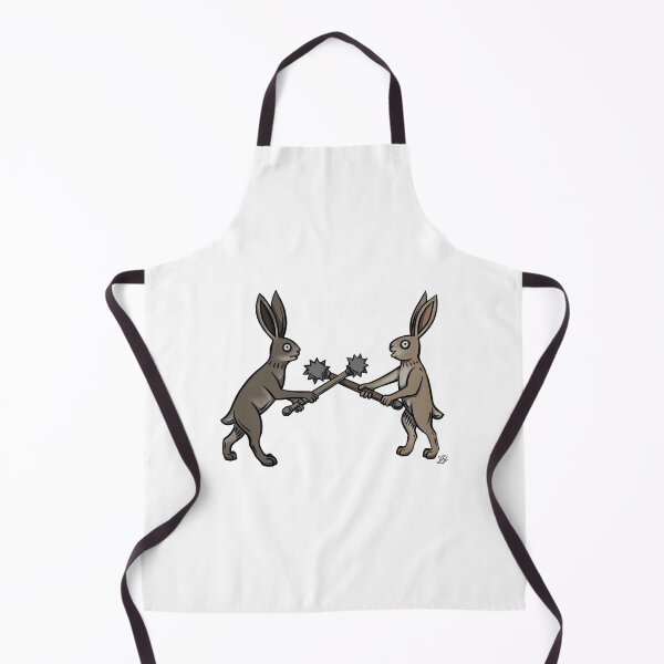 Item preview, Medieval Marginalia Bunnies: Duel designed and sold by faejala.