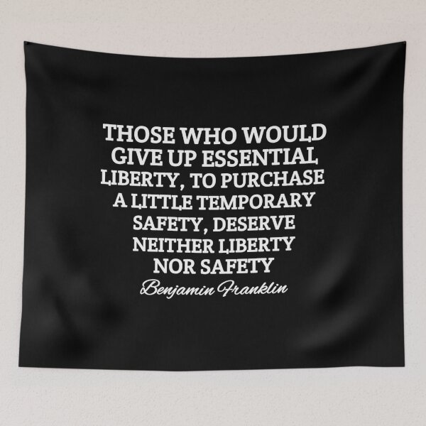 Item preview, Benjamin Franklin, Those Who Would Give Up Essential Liberty Essential  designed and sold by pengayuhaw.