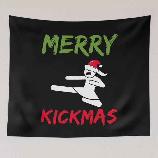 Item preview, Merry Kickmas : Merry Kickmas funny : Merry Kickmas - Santa KickBoxing designed and sold by MokonoKokoro.